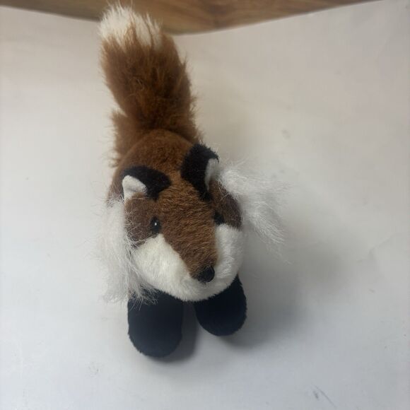 Vintage 1997 Mary Meyer Tippy Toes Plush Fox Finger Puppet 6”L Stuffed Rare Toy - Picture 5 of 10